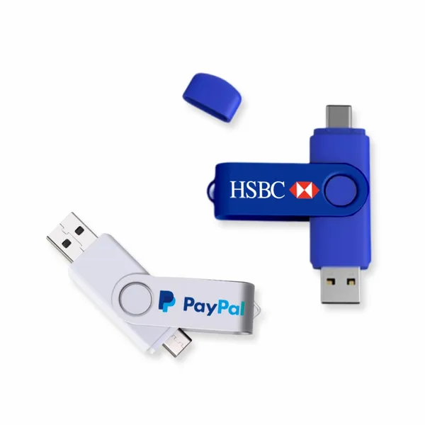 Mobile Spin USB - Custom Stickers Now
