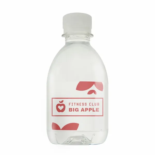 8 oz Plastic Bullet Bottle – Custom Label Water - Custom Stickers Now