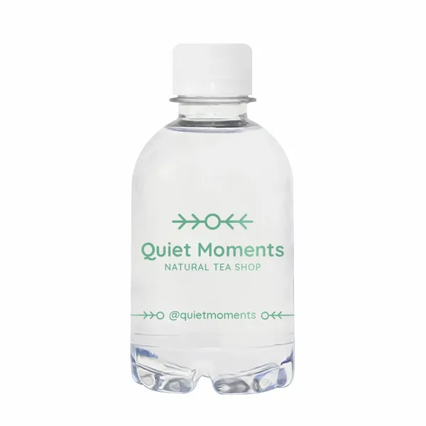 8 oz Plastic Bullet Bottle – Screen Printed Custom Water - Custom Stickers Now