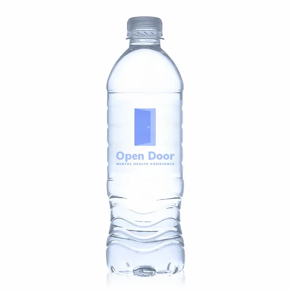 16.9 oz Standard Custom Label Water Bottles - Custom Stickers Now