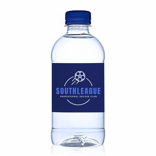 12 oz Bottled Water - Custom Stickers Now