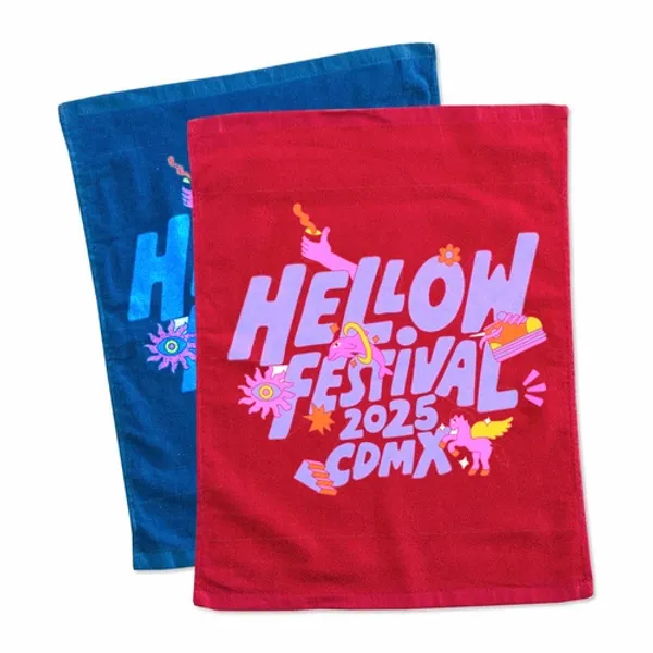 Custom Rally & Festival Towel - Custom Stickers Now