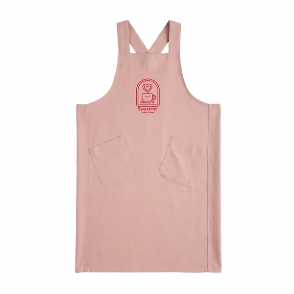 Soft-Touch Linen Aprons - Custom Stickers Now