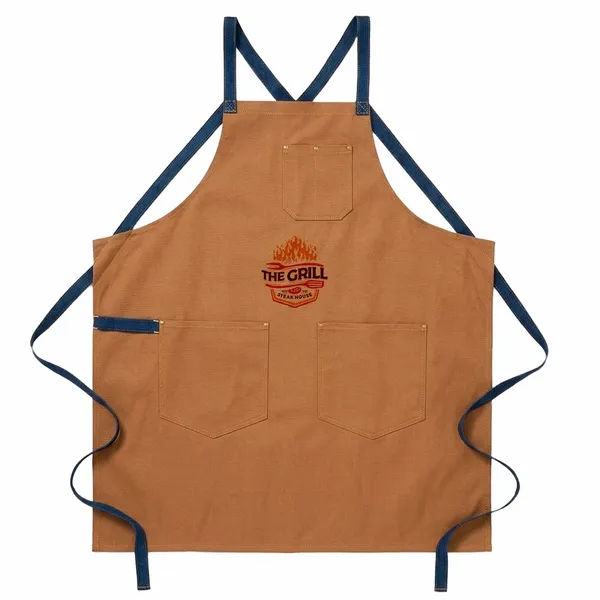 Artisan Heavy Duty Denim Aprons - Custom Stickers Now