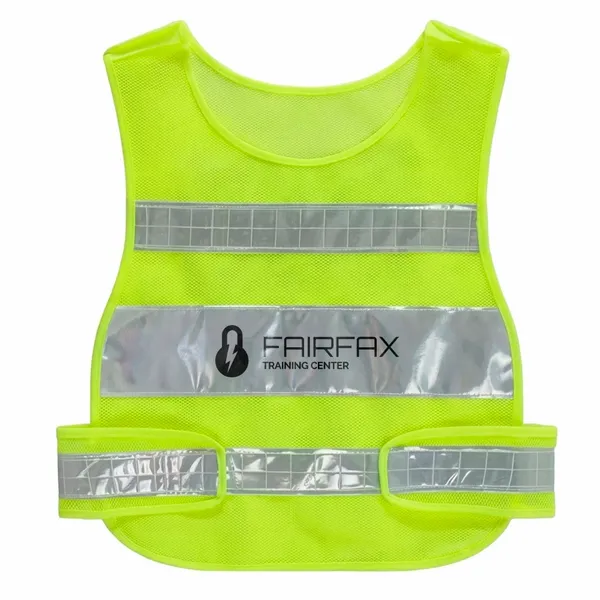 Mesh Reflective Safety Vests - Custom Stickers Now