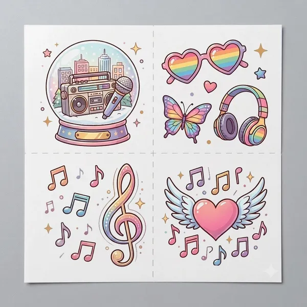 Tear & Share Tattoos - Custom Stickers Now