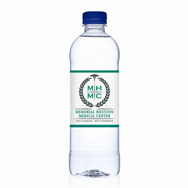16.9 oz Bullet Bottles – Private Label Water - Custom Stickers Now