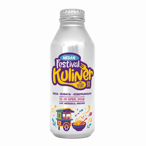 16 oz Aluminum Chubby Bottle with Direct Print - Custom Stickers Now