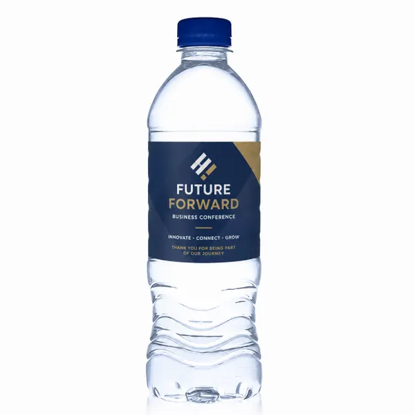 16.9 oz Standard Custom Label Water Bottles - Custom Stickers Now