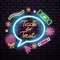Cutie Trick Or Treat Neon Sign - Custom Stickers Now