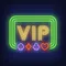 Vip Neon Sign - Custom Stickers Now