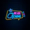 We are Open This Way Neon Sign - Custom Stickers Now