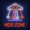Fun Kids Zone Neon Sign - Custom Stickers Now