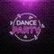 Dance Party Neon Sign - Custom Stickers Now