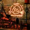 Happy Halloween Skull Neon Sign - Custom Stickers Now