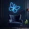 Scribble Butterfly Neon Sign - Custom Stickers Now