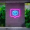 Box Drop Off Neon Sign - Custom Stickers Now