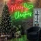 The Merry Christmas Neon Sign - Custom Stickers Now