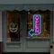 Doorway Open Neon Sign - Custom Stickers Now