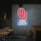OU Bud Light Neon Sign - Custom Stickers Now