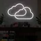 Twin Cloud Neon Signs - Custom Stickers Now