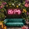 Let’s Party Neon Signs - Custom Stickers Now