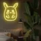 Cute Pikachu Neon Sign - Custom Stickers Now