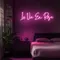 La Vie En Rose Neon Sign - Custom Stickers Now