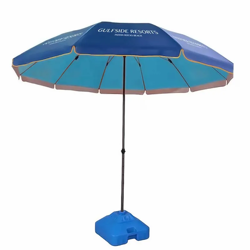 Beach Umbrella - 6’ - Custom Stickers Now