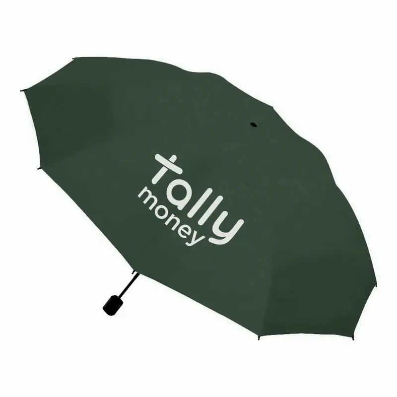 Auto Folding Umbrella - 42 In Arc - Custom Stickers Now