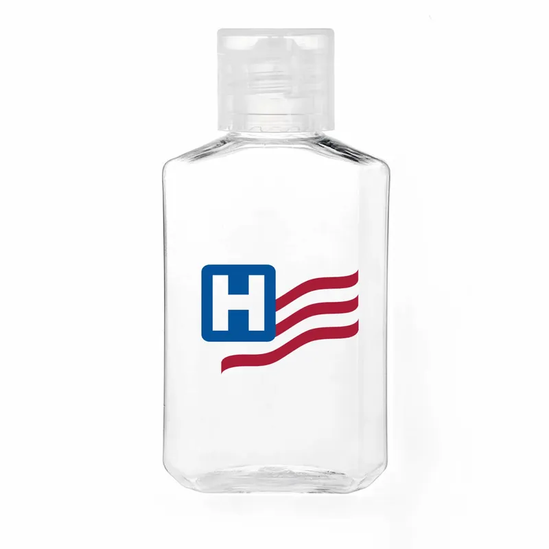 Sanitizer Octagonal Bottles - Custom Stickers Now