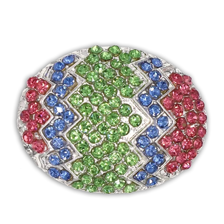 Rhinestone Pin - Custom Stickers Now