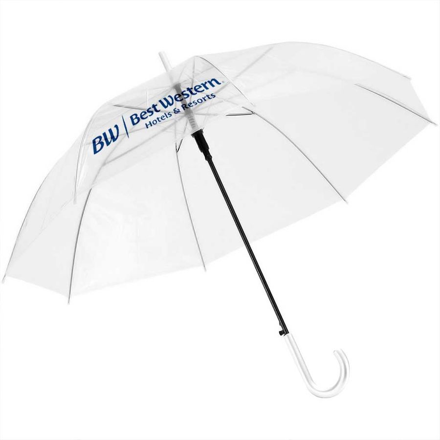 Clear Umbrellas - Custom Stickers Now