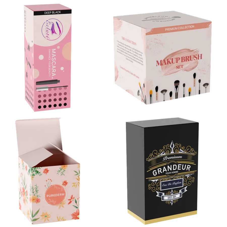 Custom Beauty Product Box - Custom Stickers Now