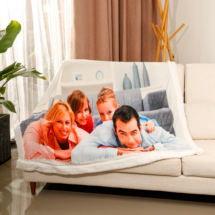 Sherpa Blanket - Custom Stickers Now