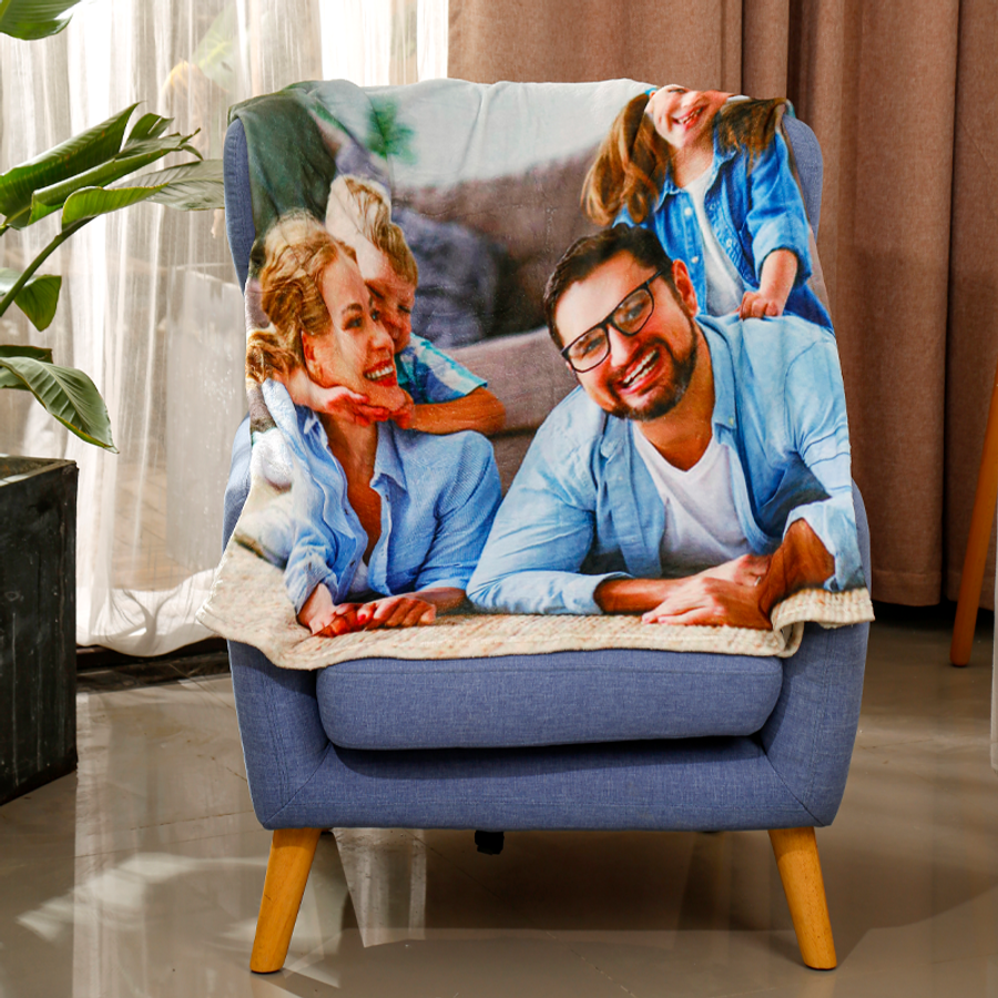 Plush Fleece Blanket - Custom Stickers Now