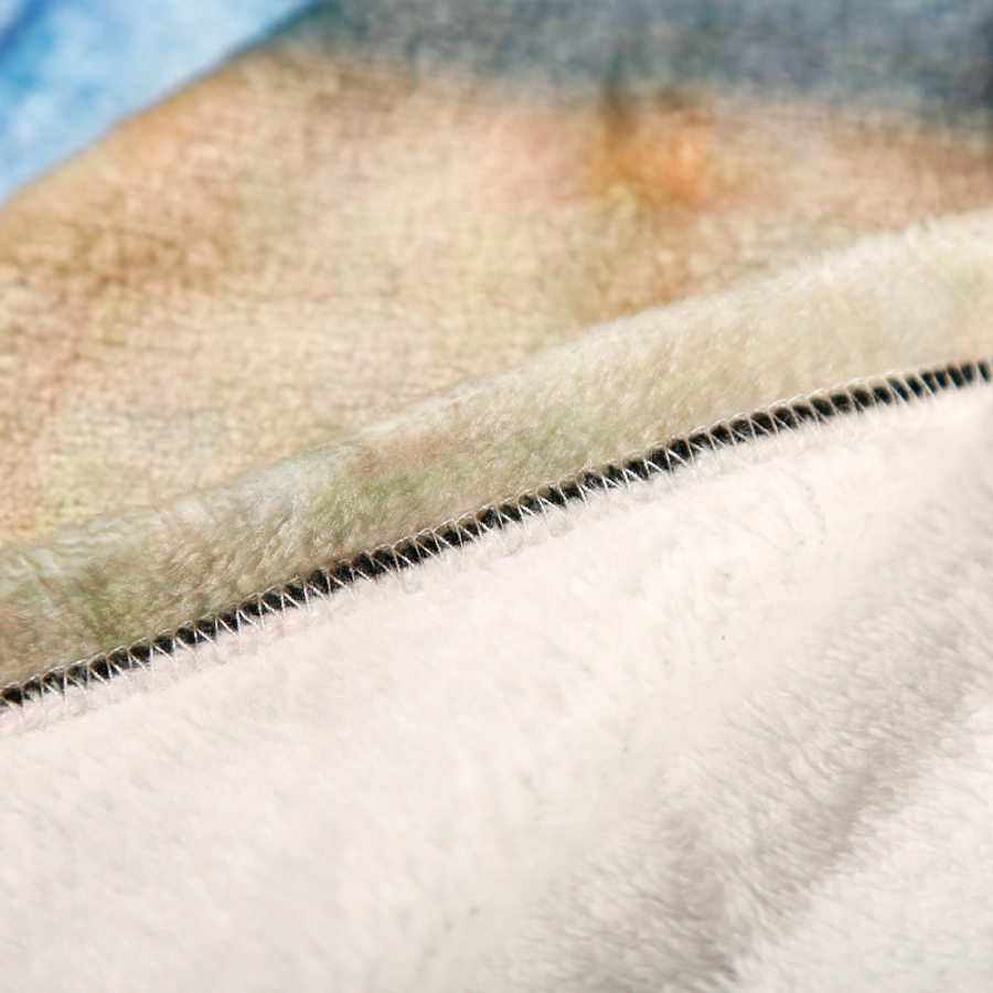 Plush Fleece Blanket - Custom Stickers Now