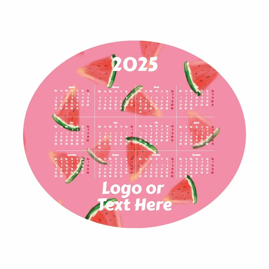 Custom Watermelon Mouse Pad - Custom Stickers Now