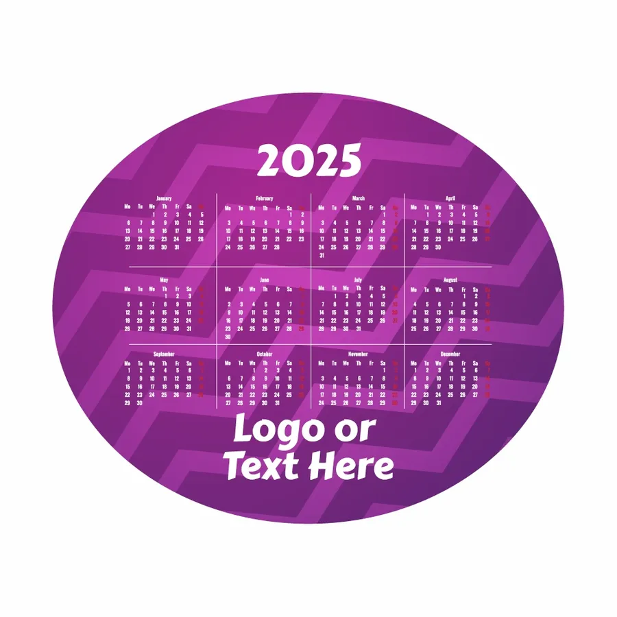 Custom Purple Mouse Pad - Custom Stickers Now