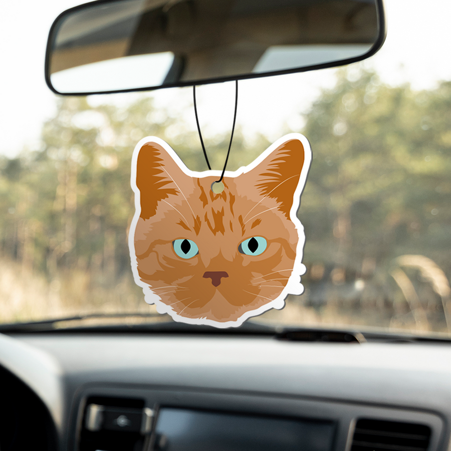 Customized Pet Air Freshener - Custom Stickers Now