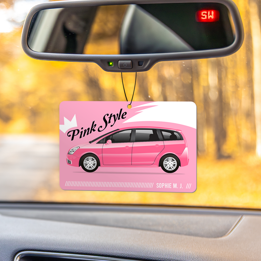 Customized Car Air Freshener - Custom Stickers Now