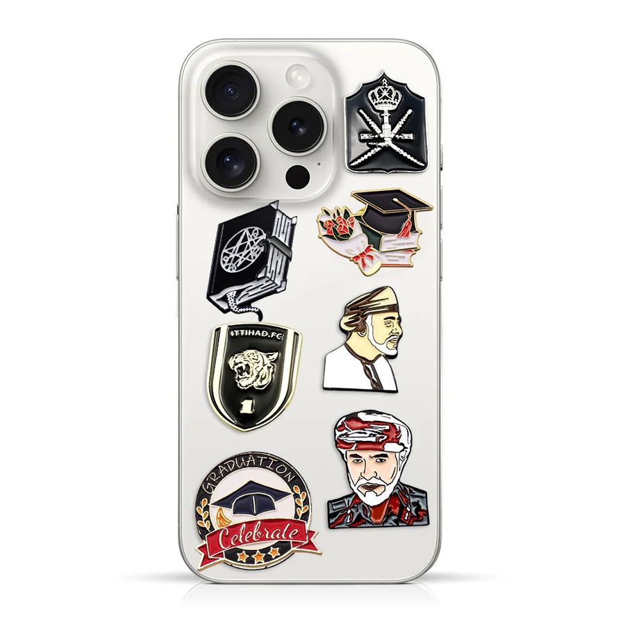Metal Badge Stickers - Custom Stickers Now