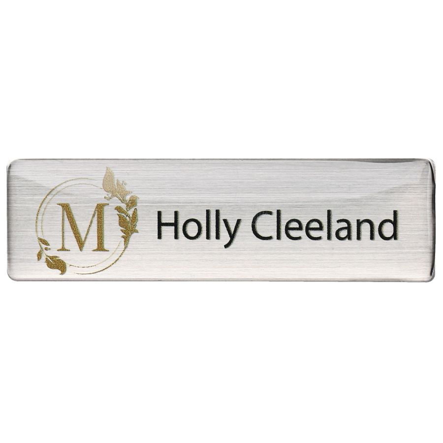 Epoxy Dome Name Badges - Custom Stickers Now
