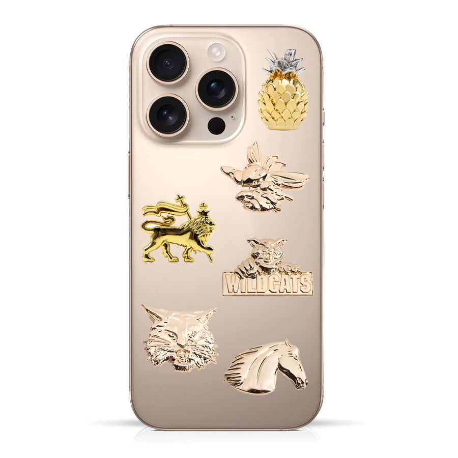 3D Metal Sticker - Custom Stickers Now