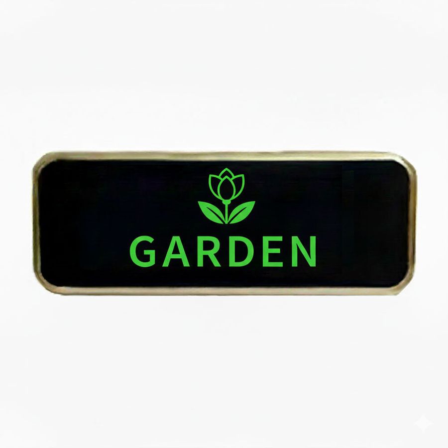 LED Name Badges - Custom Stickers Now