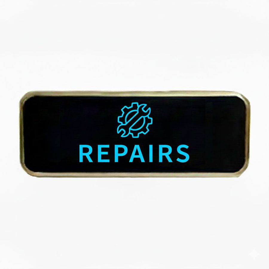 LED Name Badges - Custom Stickers Now