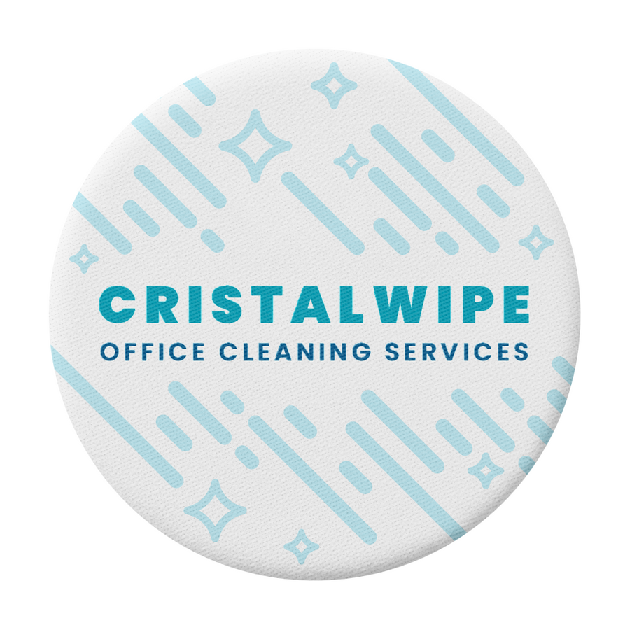 Woven Button Pins - Custom Stickers Now