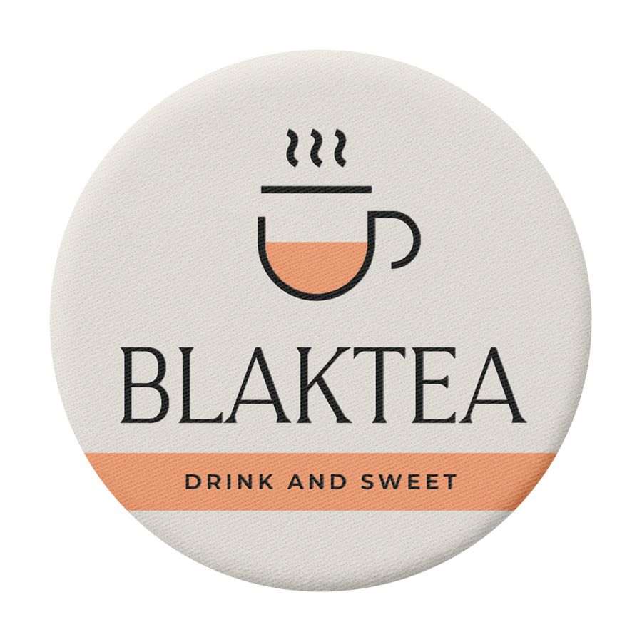 Woven Button Pins - Custom Stickers Now