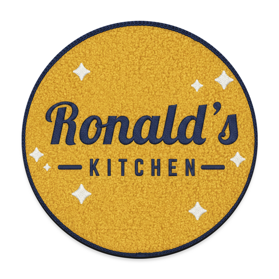 Chenille Button Pins - Custom Stickers Now