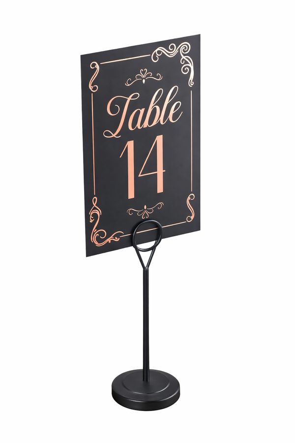 Paper Table Numbers - Custom Stickers Now